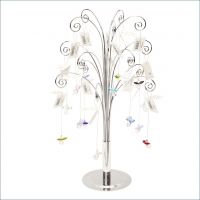 Display en métal argenté de 60 anges gardiens (10 couleurs de 6 pièces)
72 sachets en organza
